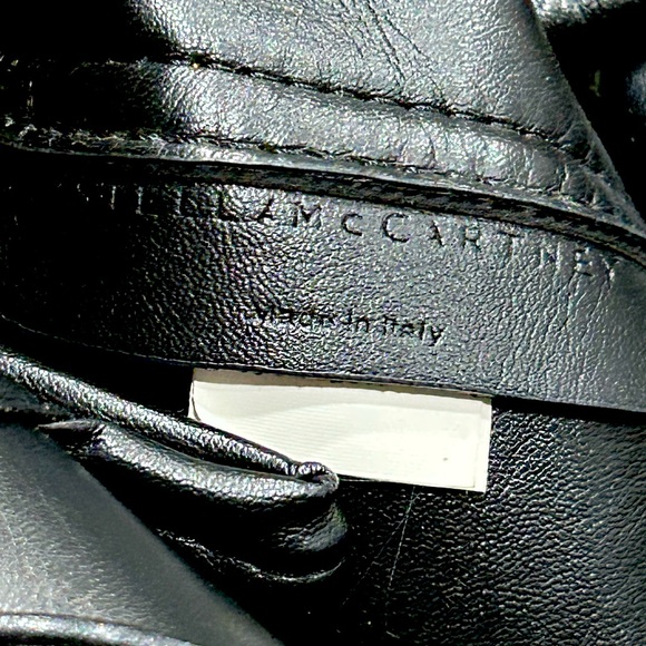 Stella McCartney Authentic Vegan Perforated Logo Tote Bag - Picture 10 of 13